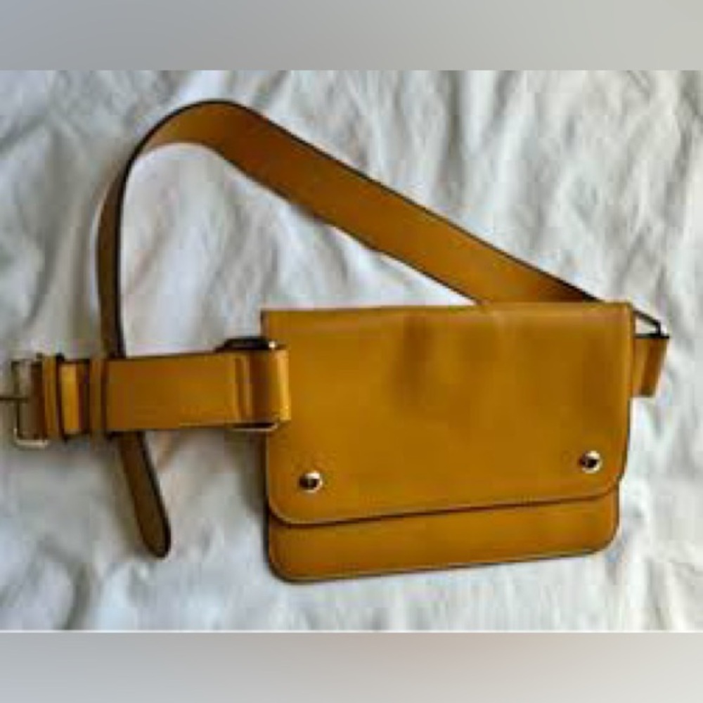 Forever 21 Mustard Yellow Belt Bag